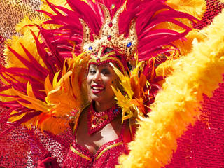 Mummers parade carnival costumes