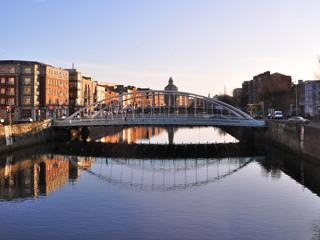 Dublin river Liffey