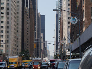 New York 5th Avenue view