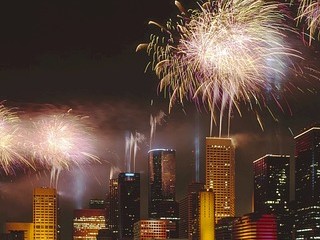 Houston 4th July fireworks