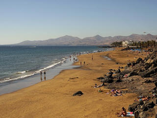 Puerto del Carmen beach, Lanzarote