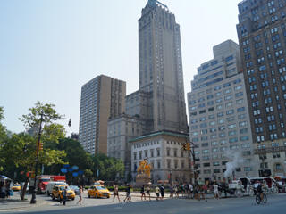 New York 5th Avenue parade route