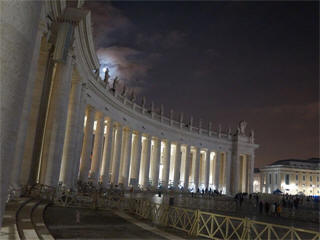 Rome new year parade at the Vatican